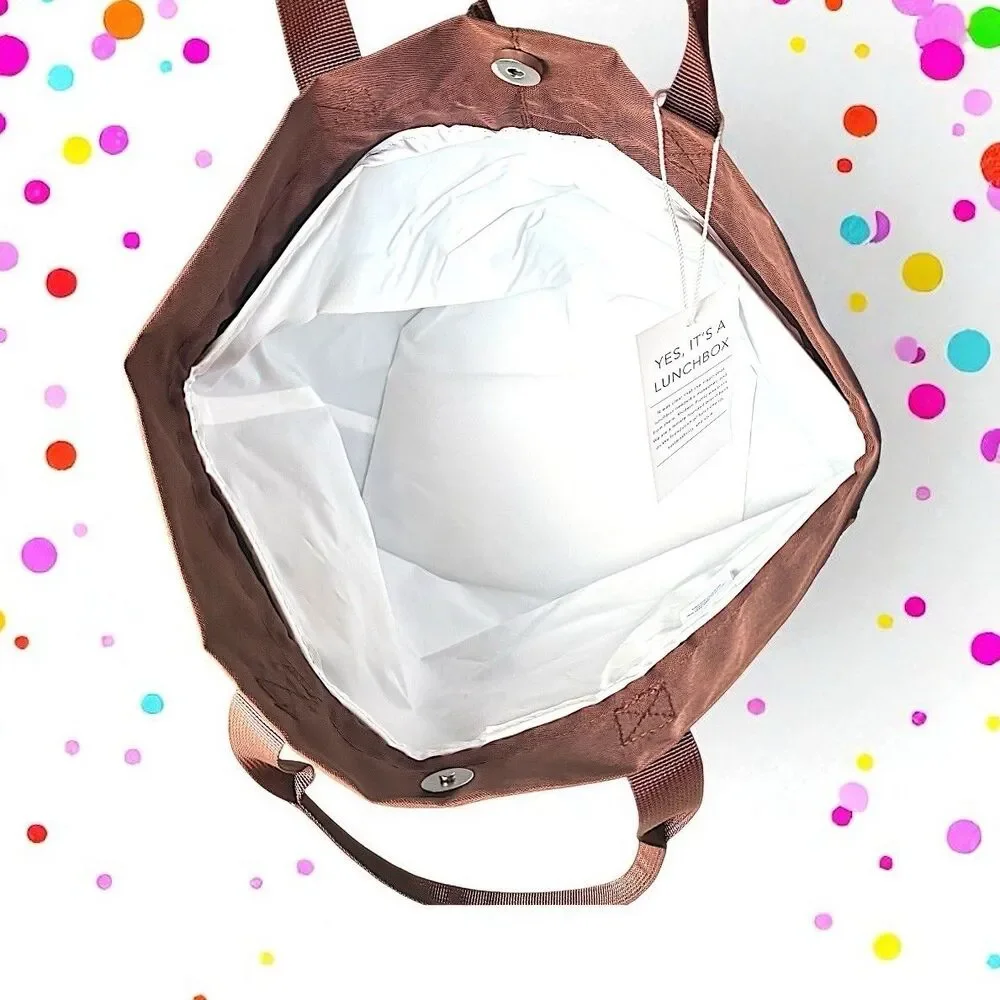 Modern Picnic Structured Lunch Bag – Insulated & Chic Cooler Brand New with Tags